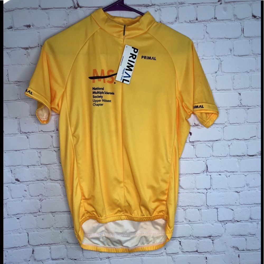 Primal Cycling Jersey Men Small Golden